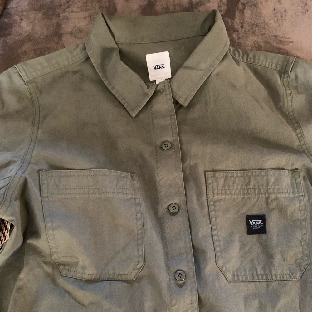 Vans Long sleeve button Dress
